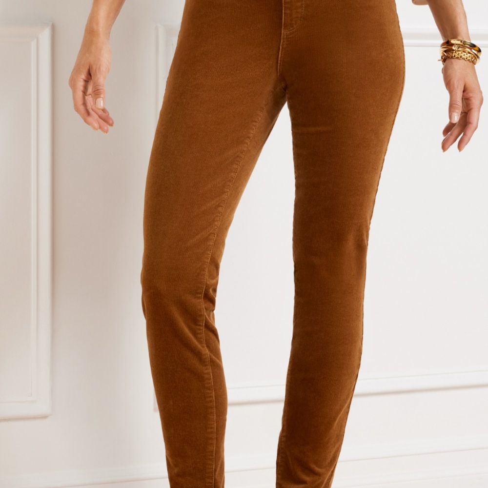 Talbots Tan Corduroy Trousers